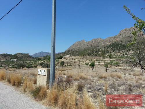 Relleu, 16.000m2 plot with planning permission and electricity