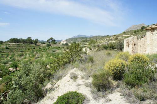 Relleu, plot: magnificent location, private and building License