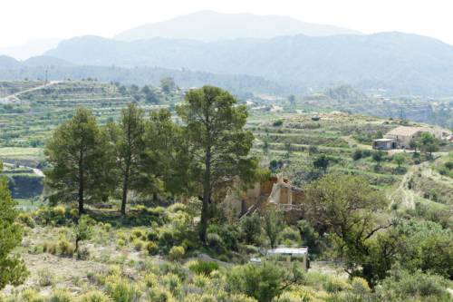 Relleu, plot: magnificent location, private and building License