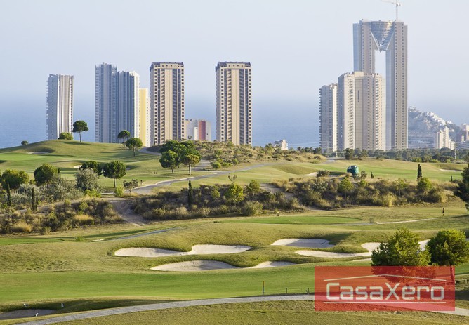 Golf & skyline Benidorm